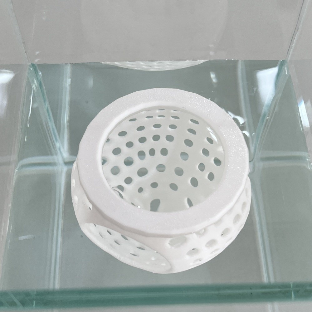 Aquarium Fish Hideout - 3D Printed Floating Fish Hammock Hideout