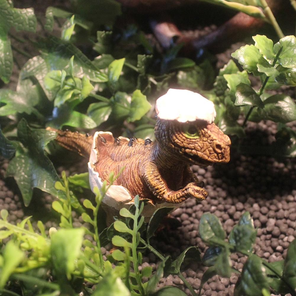 Aquarium Fish Hideout - Resin Aquarium Ornament Multicolored Reptile Hideout