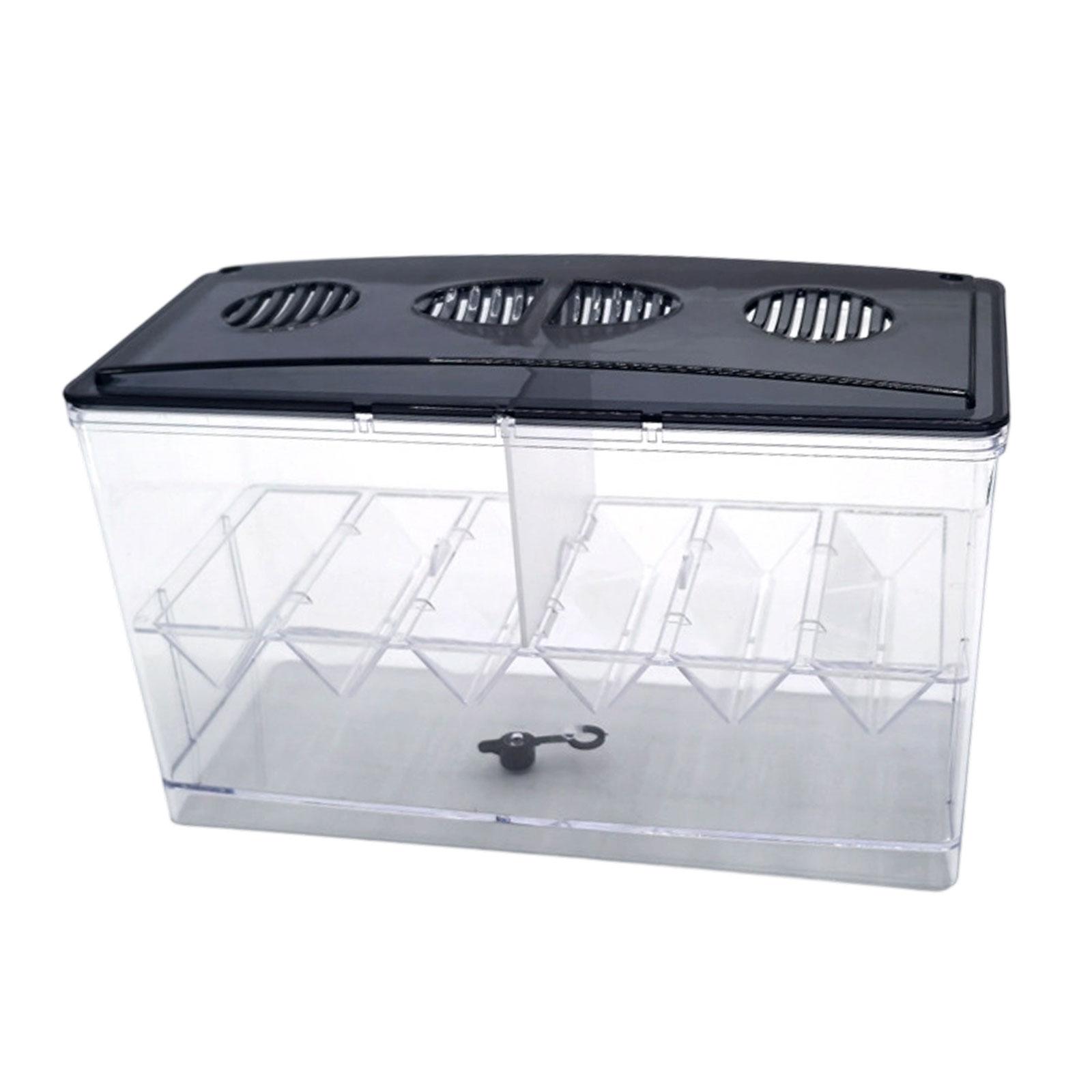 Aquarium Fish Jar - Floating Fish Breeding Isolation Box Detachable