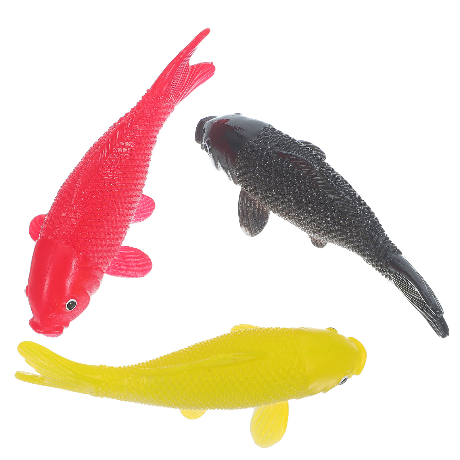 Aquarium Fish Goldfish - 3pcs Fish Crafts Toys Realistic Plastic