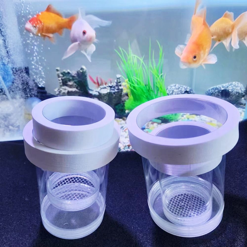 Aquarium Fish Auto Feeder - Plastic Floating Fish Breeding Isolation Box