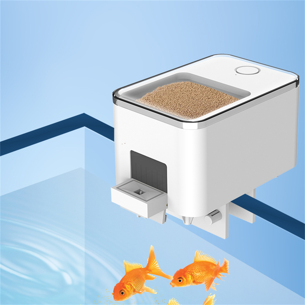 Aquarium Fish Auto Feeder - WiFi Smart Automatic Feeder Aquarium Goldfish