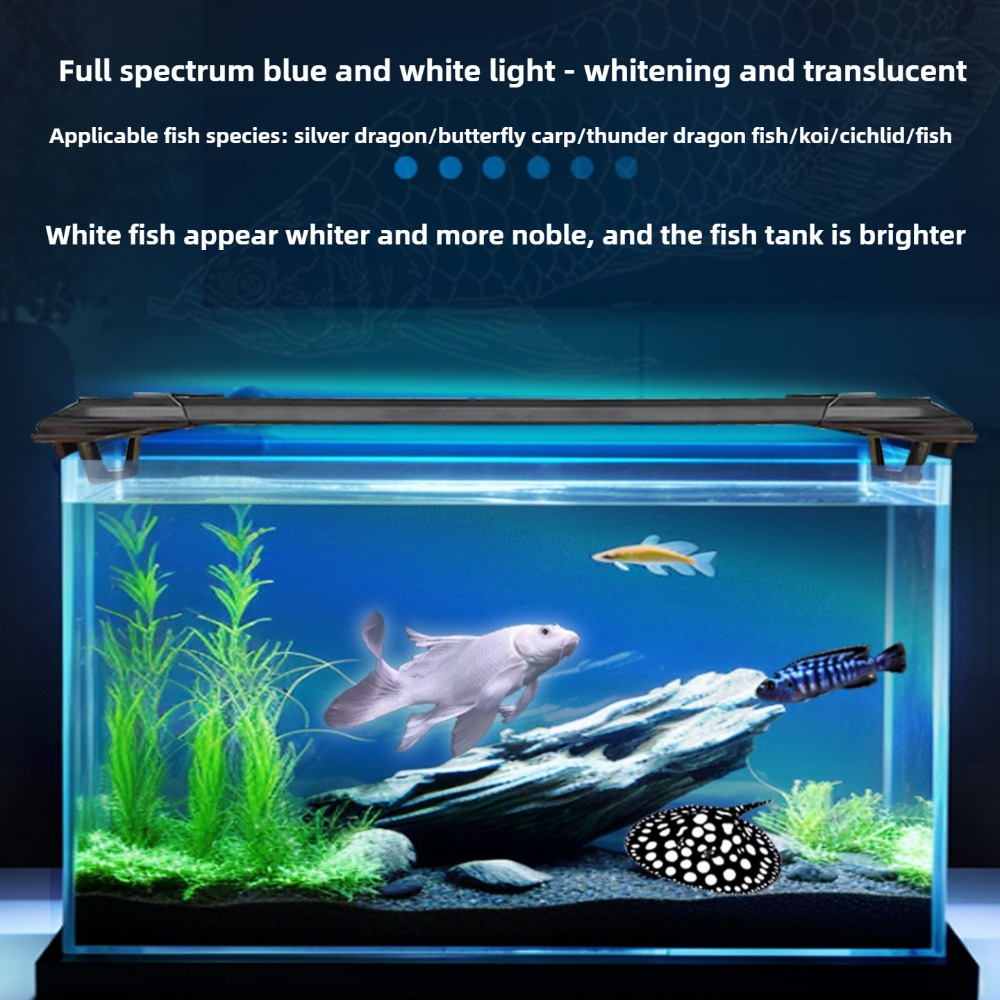 Aquarium LED Light Bar 2ft/3ft - Aquarium Fish Parrot recension och pris
