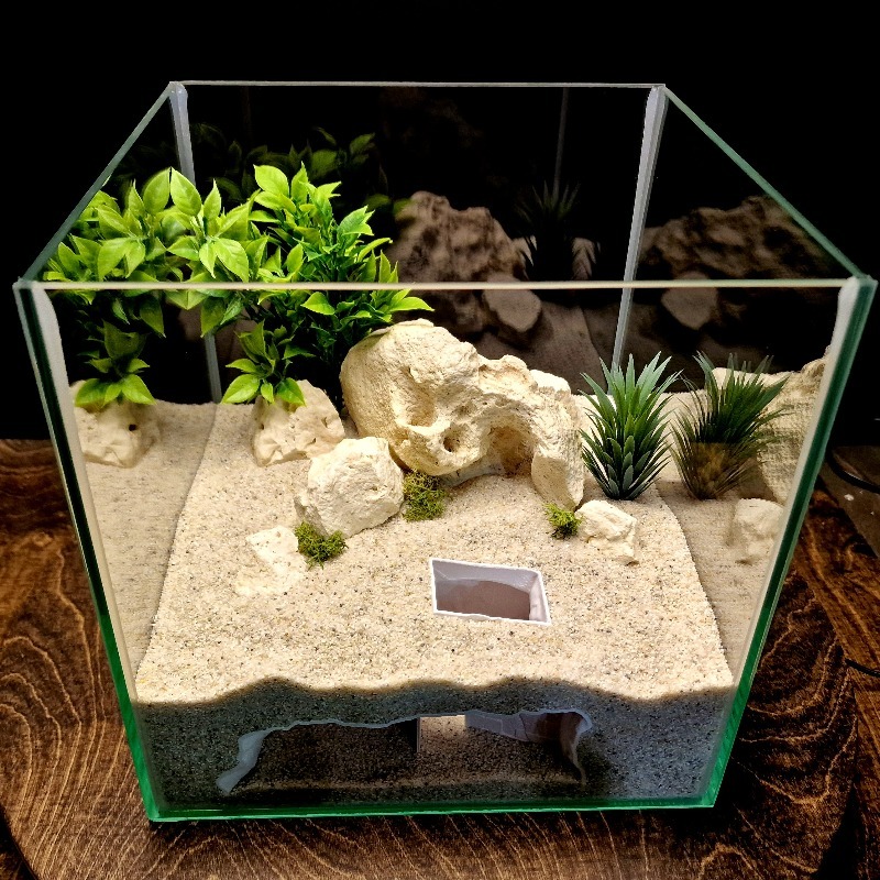 3D Printed Secret House Fish T - Aquarium Fish Hideout recension och pris