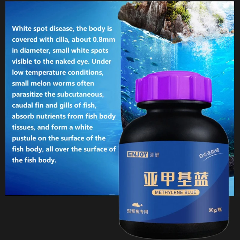 Methylene Blue Ornamental Fish - Aquarium Fish Parrot recension och pris