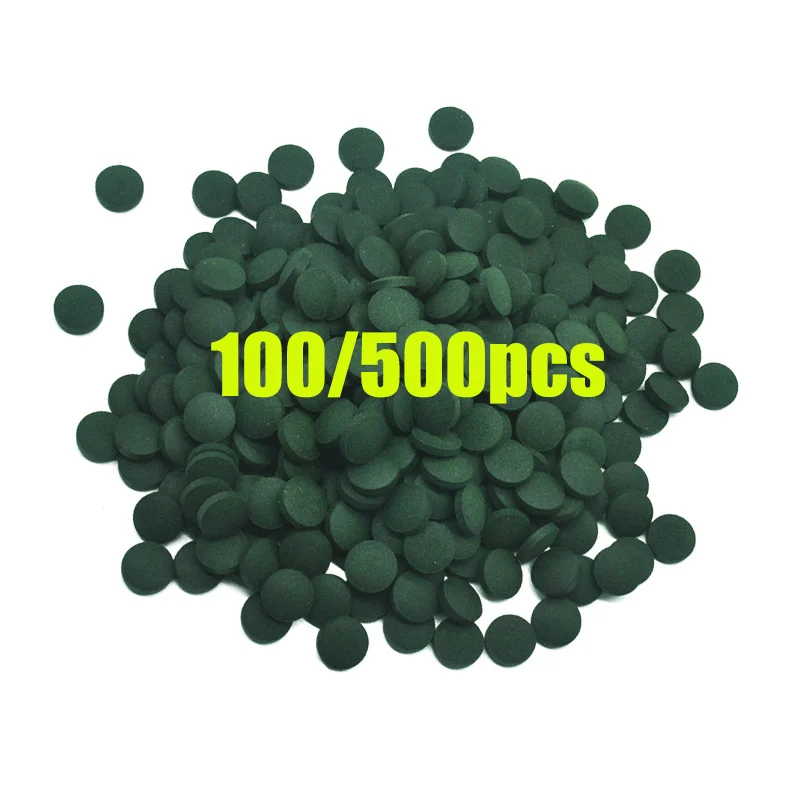 100pcs High Purity Spirulina T - Aquarium Fish Vitamin recension och pris