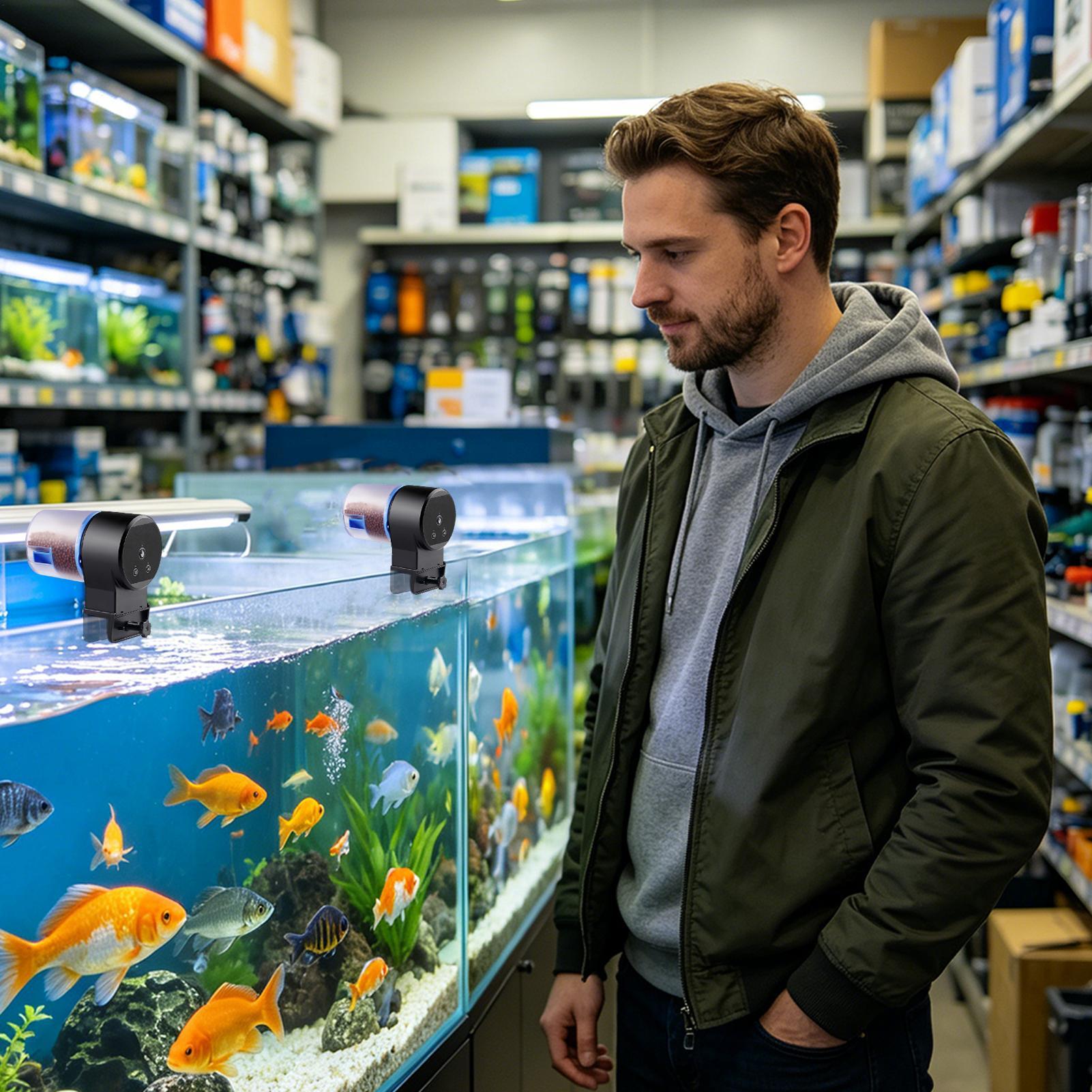 Fish Automatic Feeder Adjustab - Aquarium Fish Auto Feeder recension och pris
