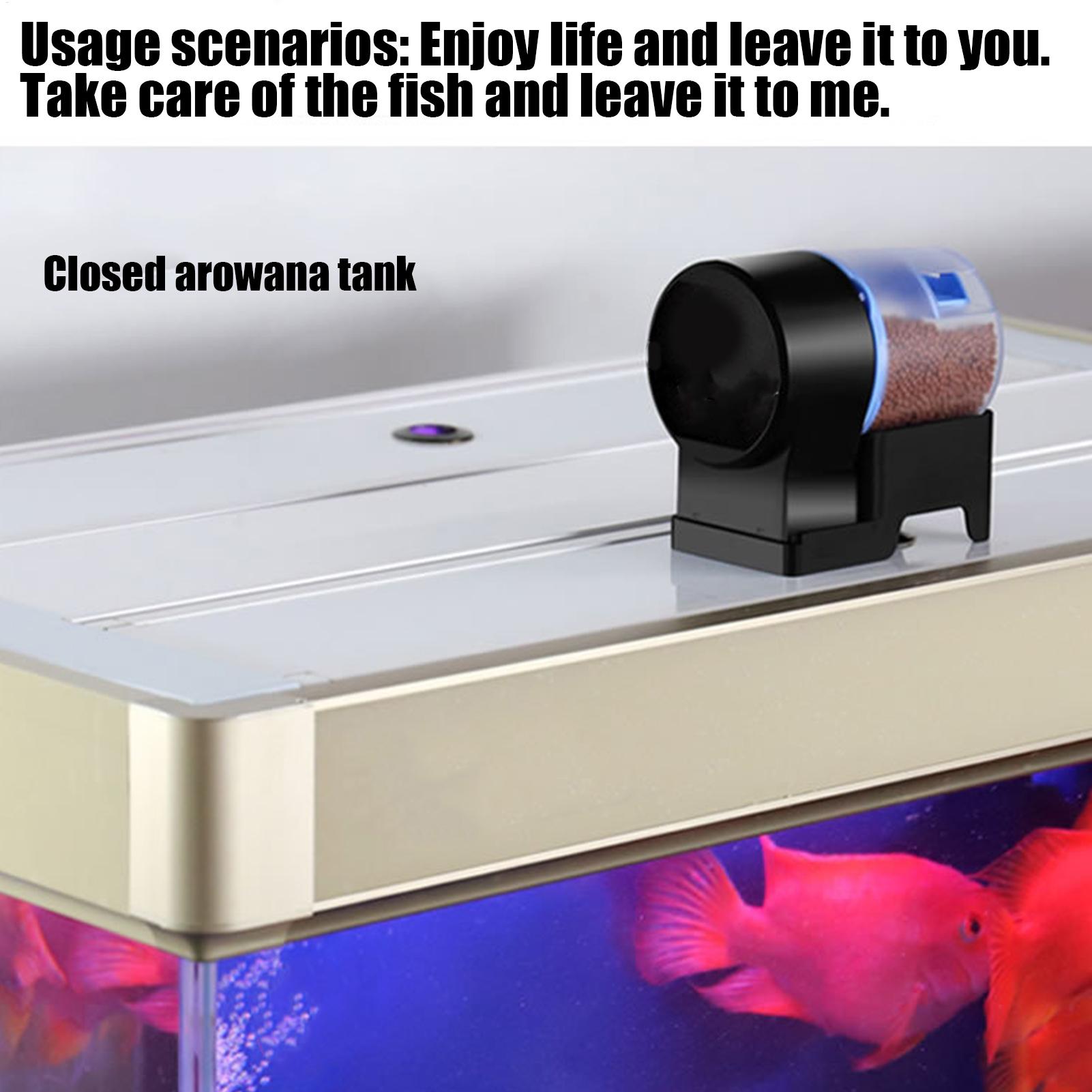 Fish Automatic Feeder Adjustab - Aquarium Fish Auto Feeder recension och pris