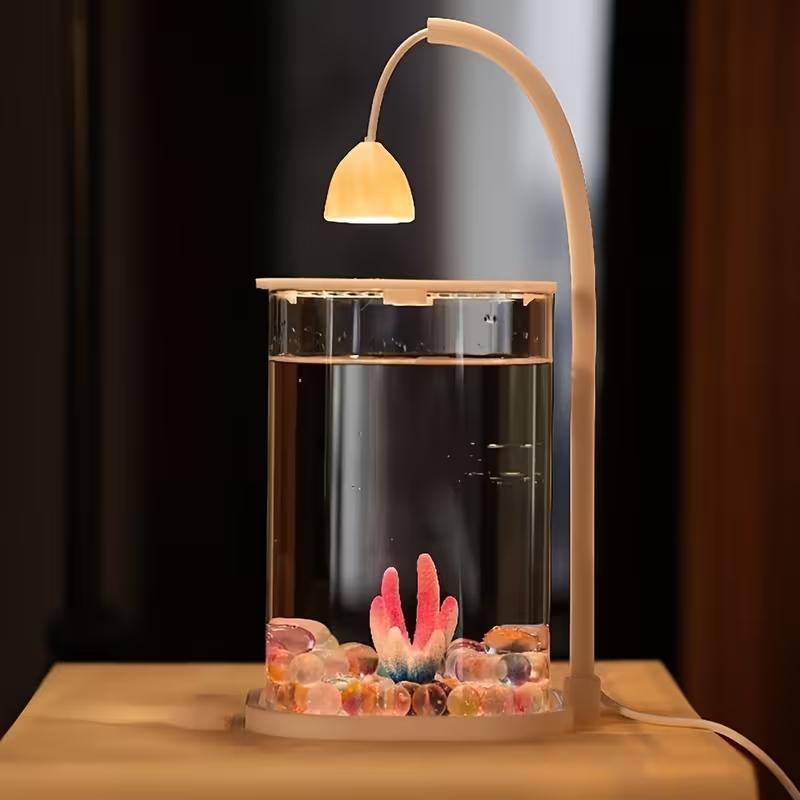 360° Panoramic Clear Desktop F - Aquarium Fish Goldfish recension och pris
