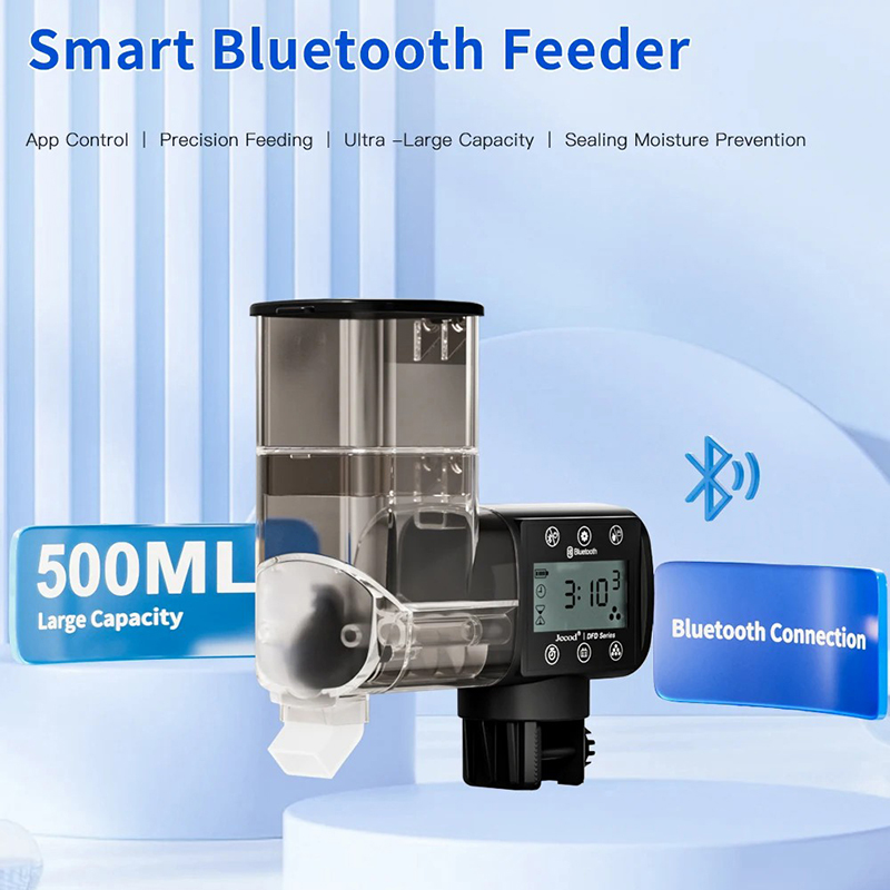 Jebao Jecod Smart Bluetooth Fi - Aquarium Fish Auto Feeder recension och pris