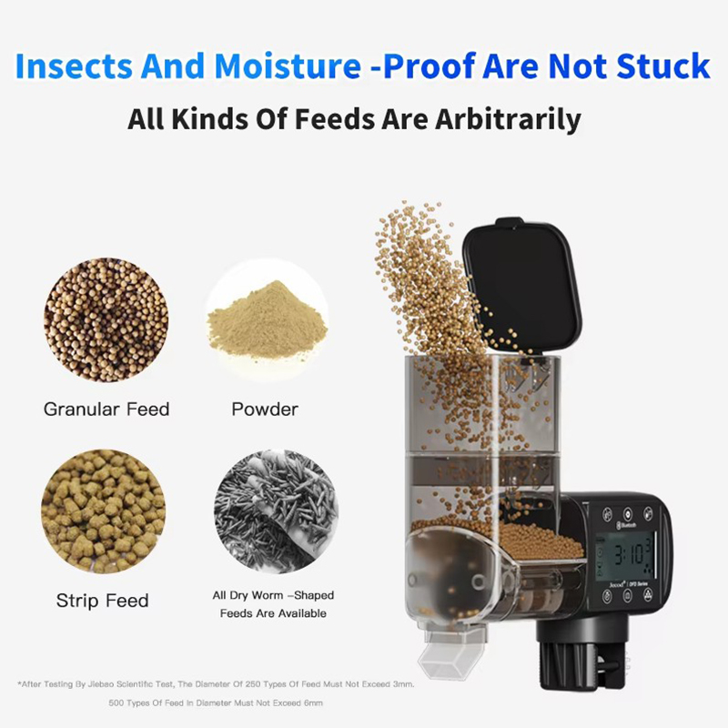 Jebao Jecod Smart Bluetooth Fi - Aquarium Fish Auto Feeder recension och pris