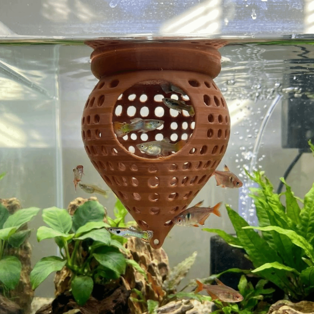 3D Printed Floating Fish Hammo - Aquarium Fish Hideout recension och pris