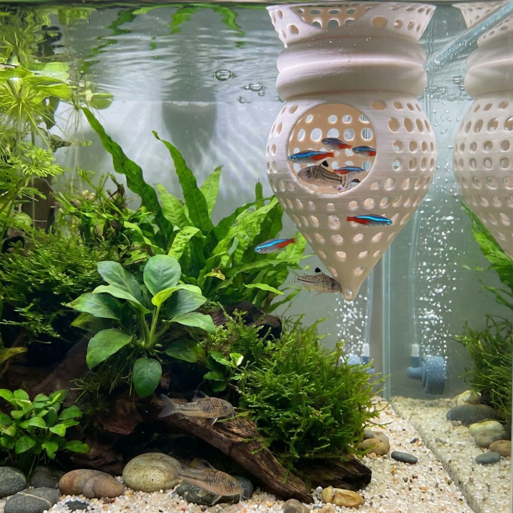 3D Printed Floating Fish Hammo - Aquarium Fish Hideout recension och pris
