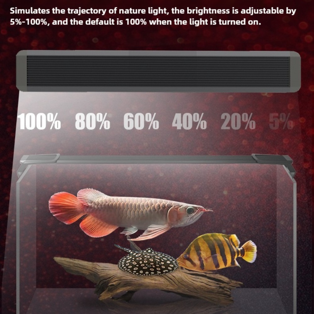 Aquarium LED Light ,Dimmable F - Aquarium Fish Parrot recension och pris