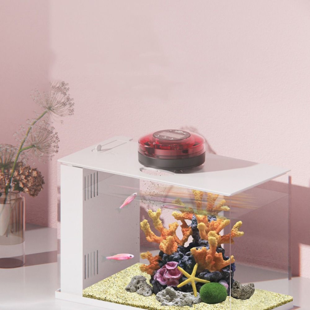 with Timer Fish Auto Feeder Re - Aquarium Fish Auto Feeder recension och pris