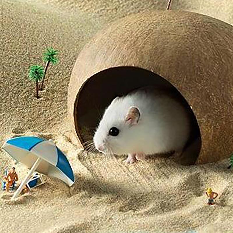 Coconut Hut Decor for Aquarium - Aquarium Fish Hideout recension och pris