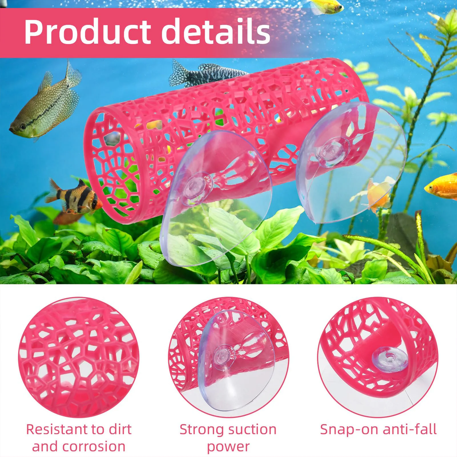Aquarium Fish Tunnel Toys Bett - Aquarium Fish Hideout recension och pris