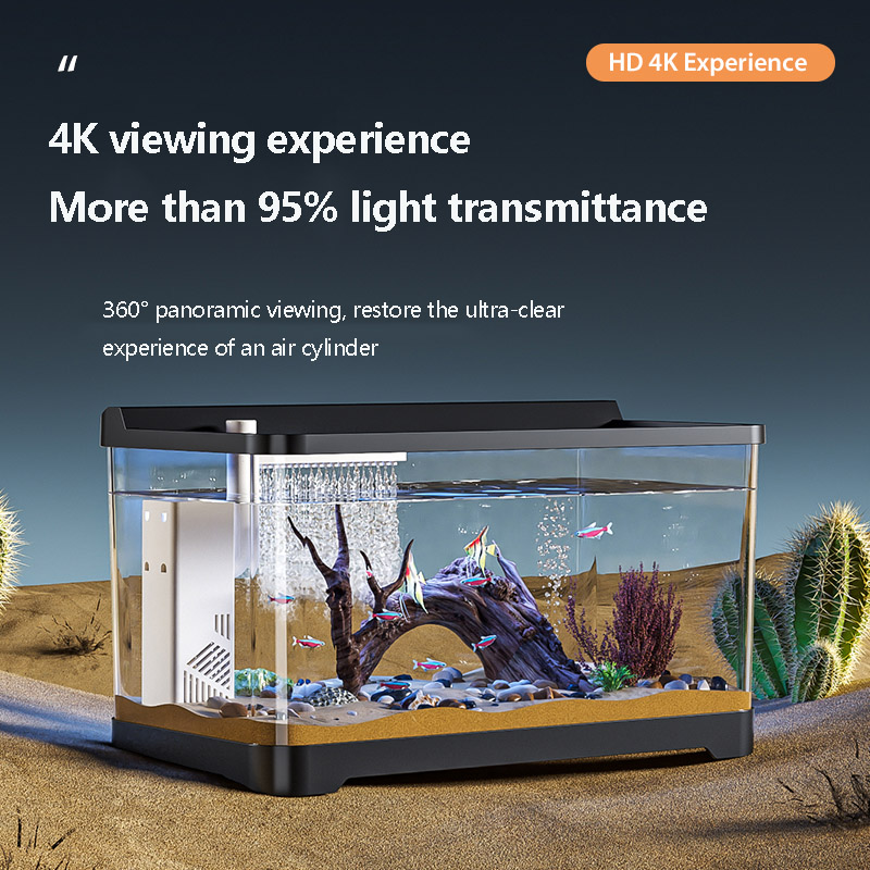 ABS Mini Fish Tank Betta Aquar - Aquarium Fish Jar recension och pris
