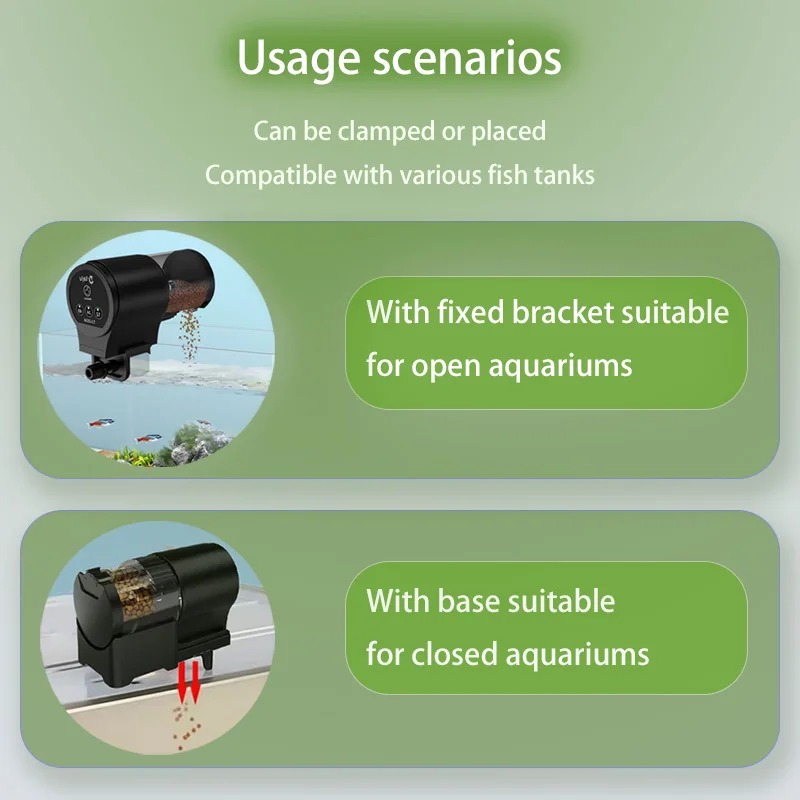 Fish Tank Feeder Intelligent T - Aquarium Fish Auto Feeder recension och pris