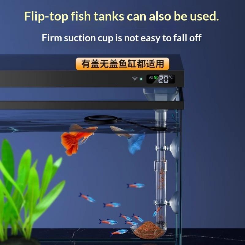 Telescopic Fish Tank Feeding T - Aquarium Fish Vitamin recension och pris