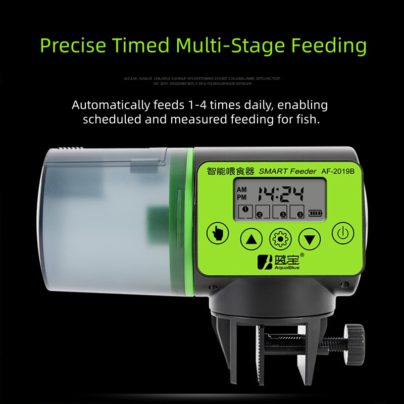 Fish Tank Automatic Feeder Tim - Aquarium Fish Auto Feeder recension och pris