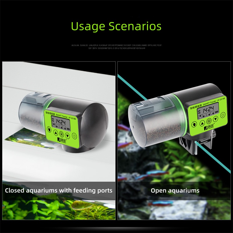 Fish Tank Automatic Feeder Tim - Aquarium Fish Auto Feeder recension och pris
