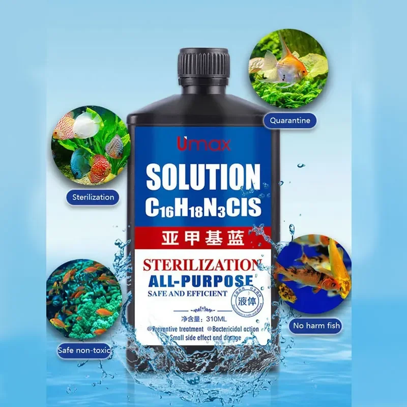 1/2Bottle Methylene Blue Solut - Aquarium Fish Vitamin recension och pris