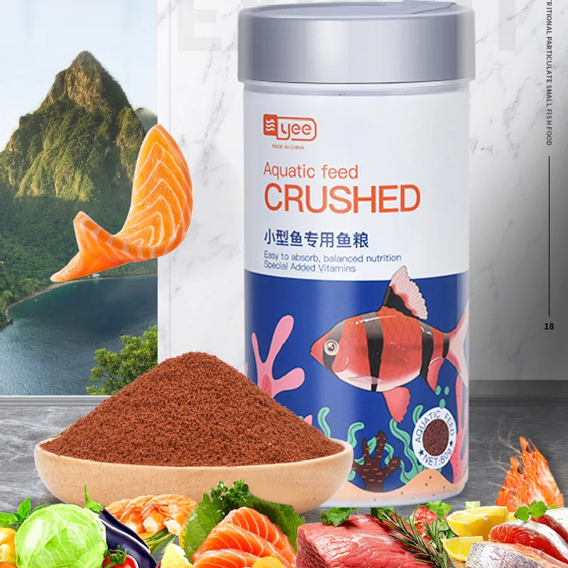 Aquarium Crushed Added Vitamin - Aquarium Fish Vitamin recension och pris