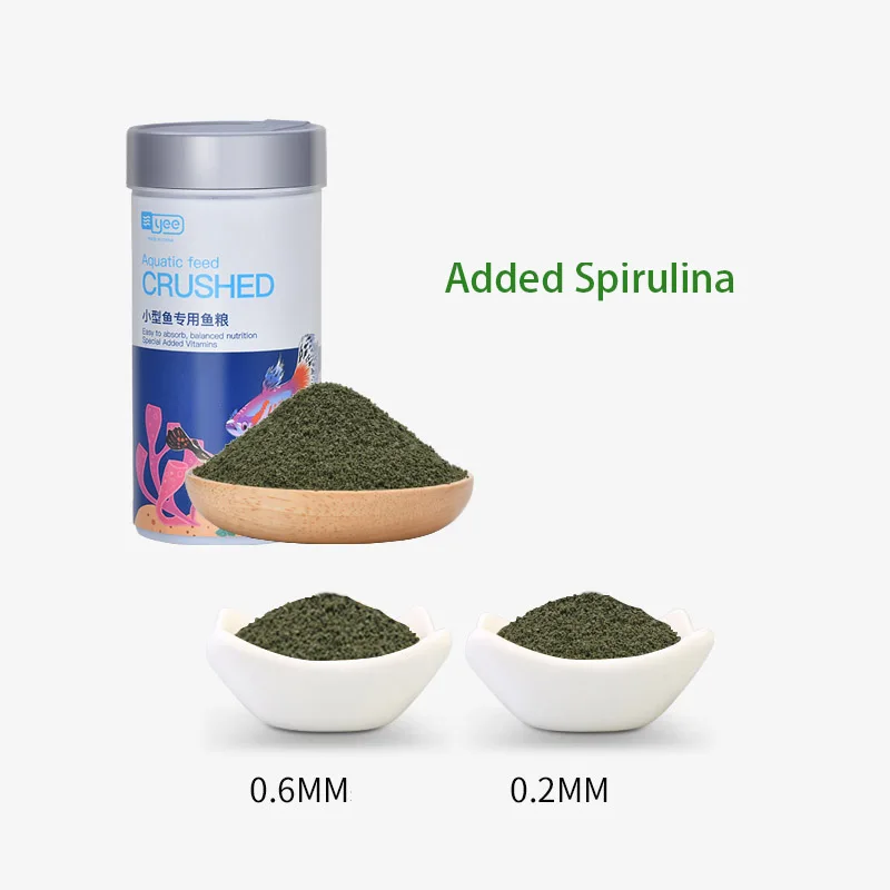 Aquarium Crushed Added Vitamin - Aquarium Fish Vitamin recension och pris