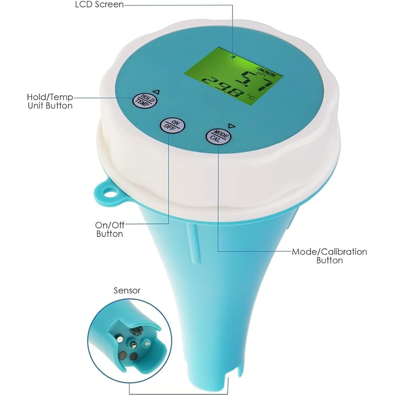 6-in-1 Smart Water Quality Mon - Aquarium Fish In recension och pris