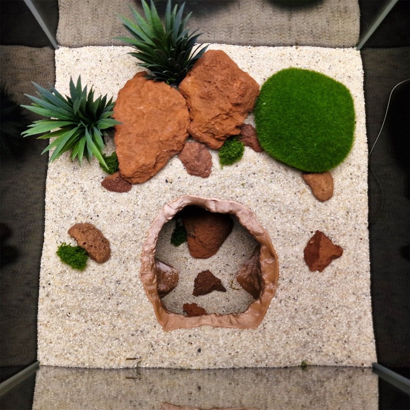 Sinkhole Cave Aquarium Ornamen - Aquarium Fish Hideout recension och pris