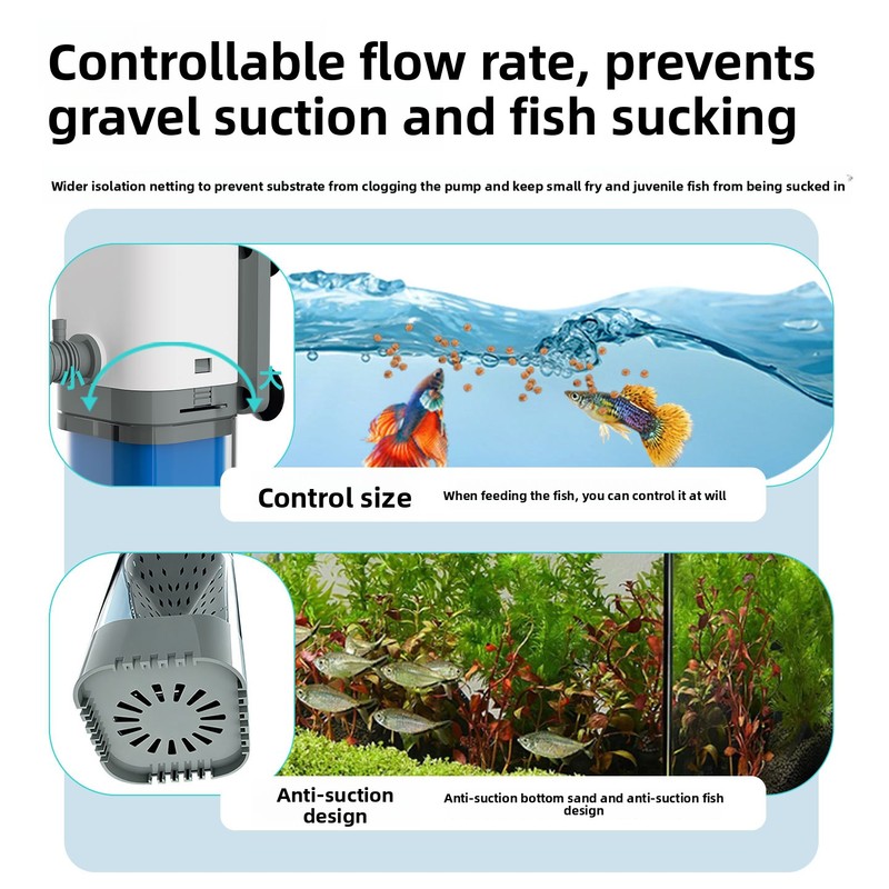 Built-in Aquarium Filter Inter - Aquarium Fish Goldfish recension och pris