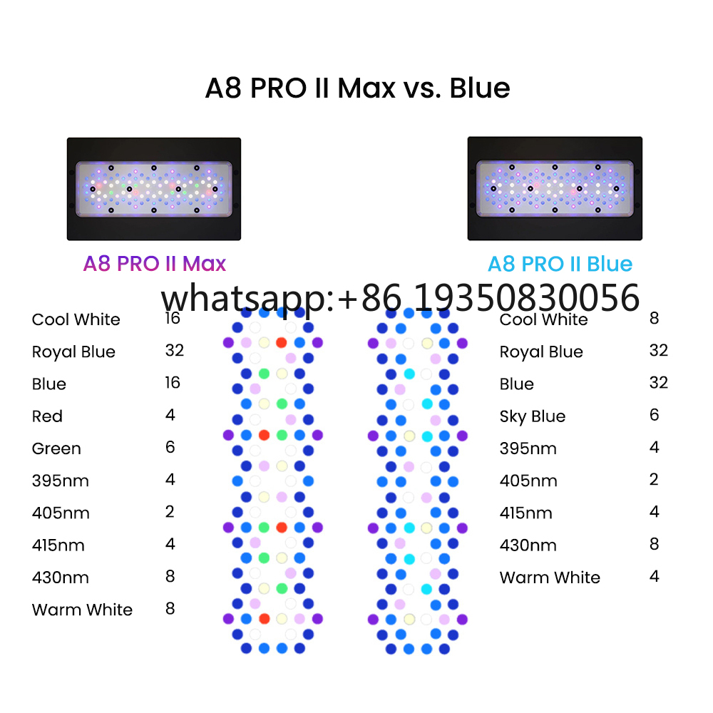 2026-A8 PRO II Max and Blue 24 - Aquarium Fish In recension och pris