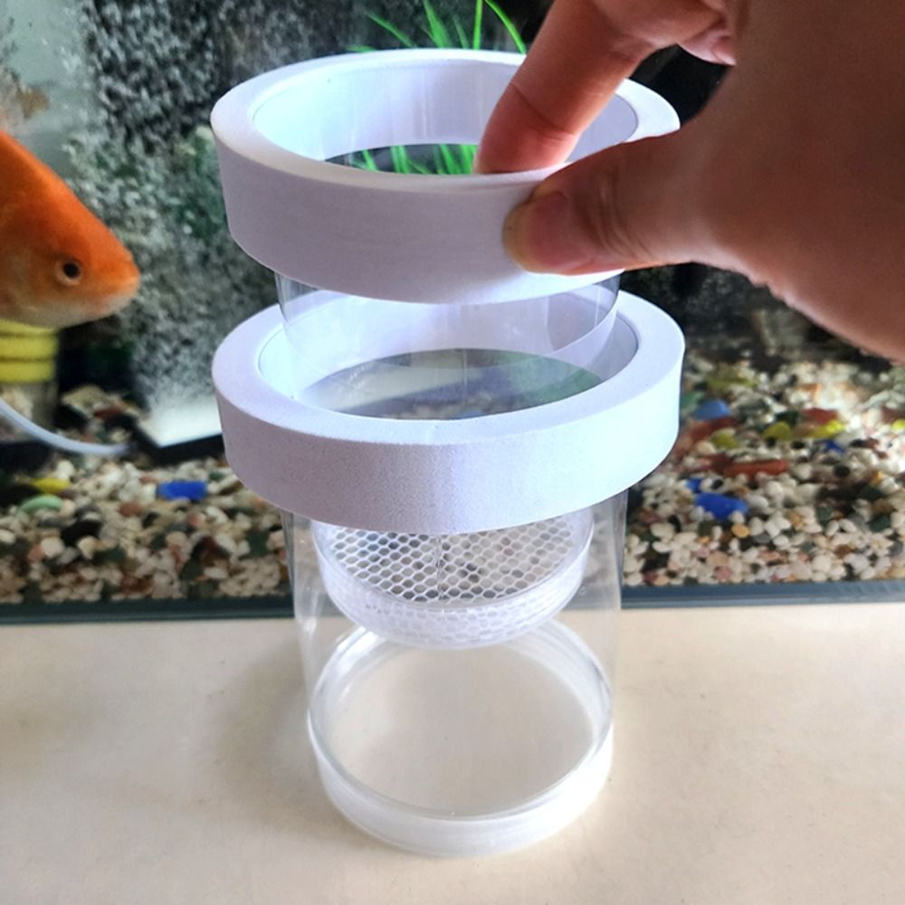 Plastic Floating Fish Breeding - Aquarium Fish Auto Feeder recension och pris