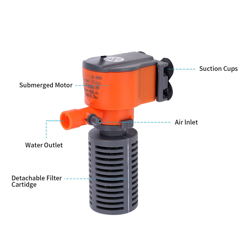 Xilong XL-666/777A Mini Pumpin - Aquarium Xilong recension och pris