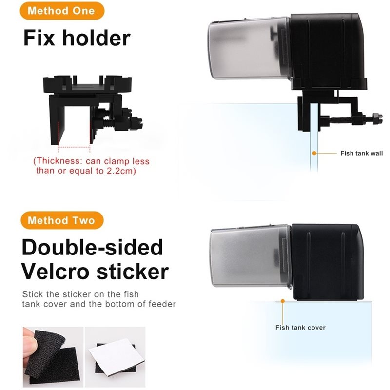 ABGH-Wifi Smart Aquarium Feede - Aquarium Fish Auto Feeder recension och pris
