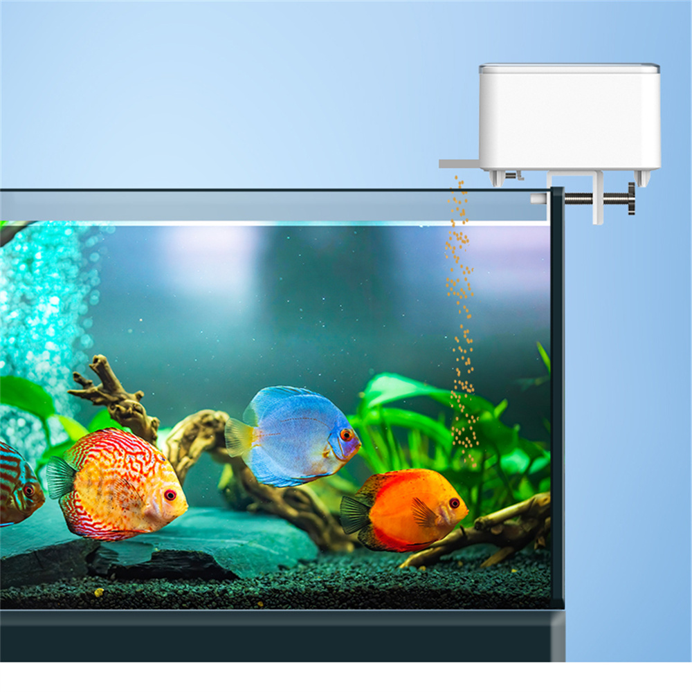 WiFi Smart Automatic Feeder Aq - Aquarium Fish Auto Feeder recension och pris
