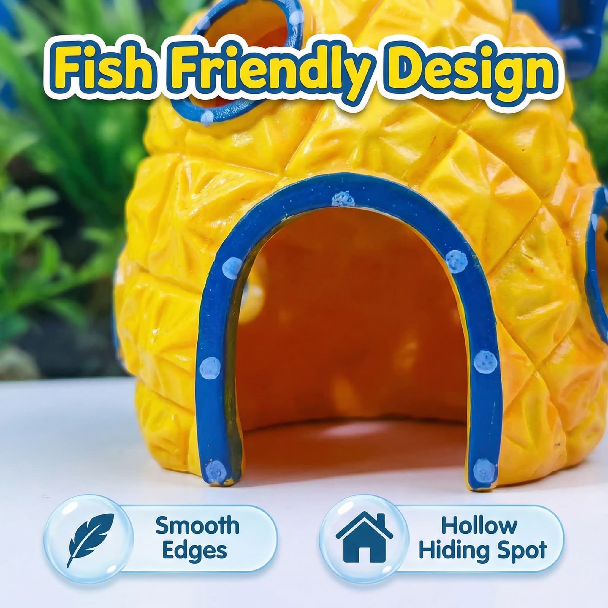 Pineapple House Aquarium Decor - Aquarium Fish Hideout recension och pris