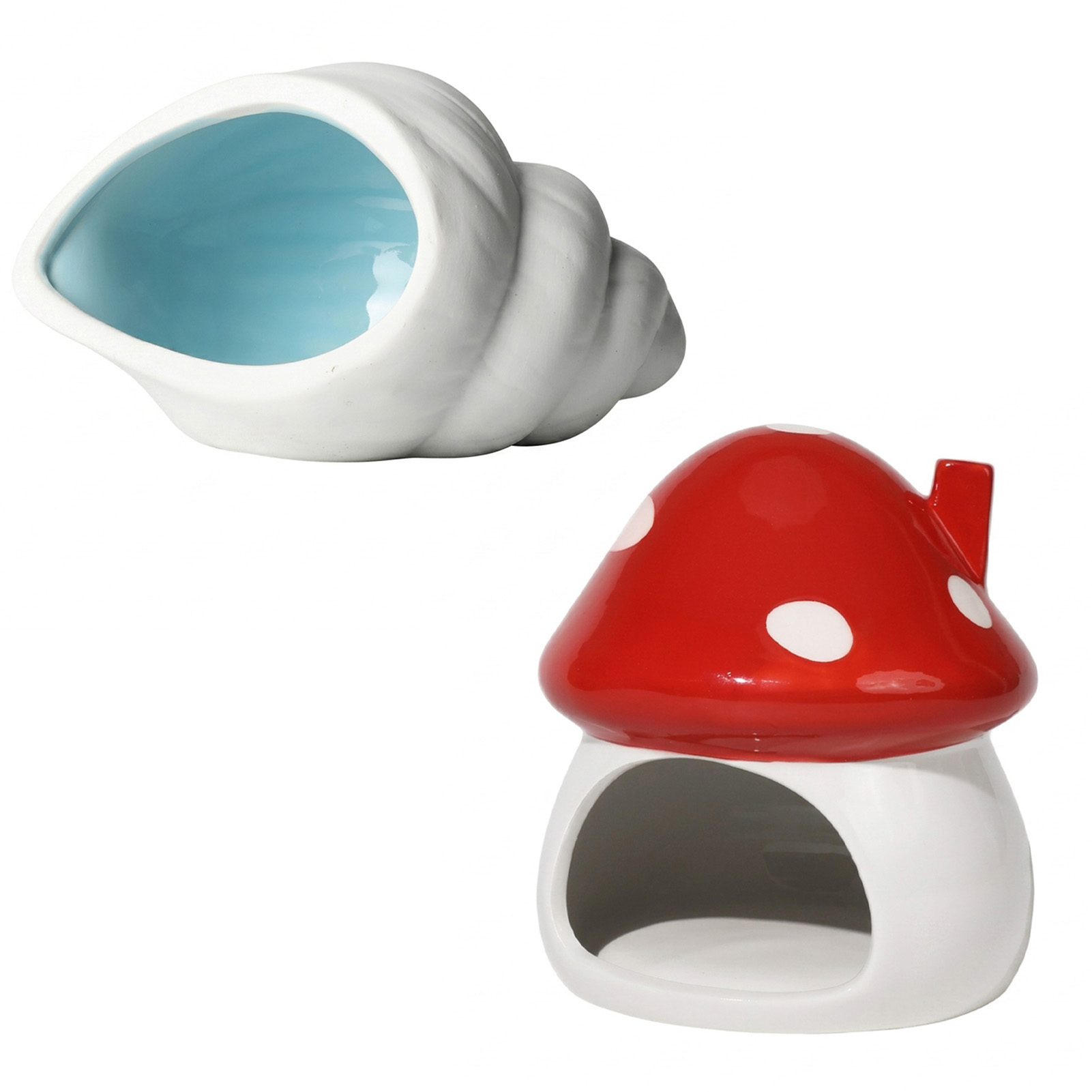 Mini Ceramic Fish Tank Hideout - Aquarium Fish Parrot recension och pris