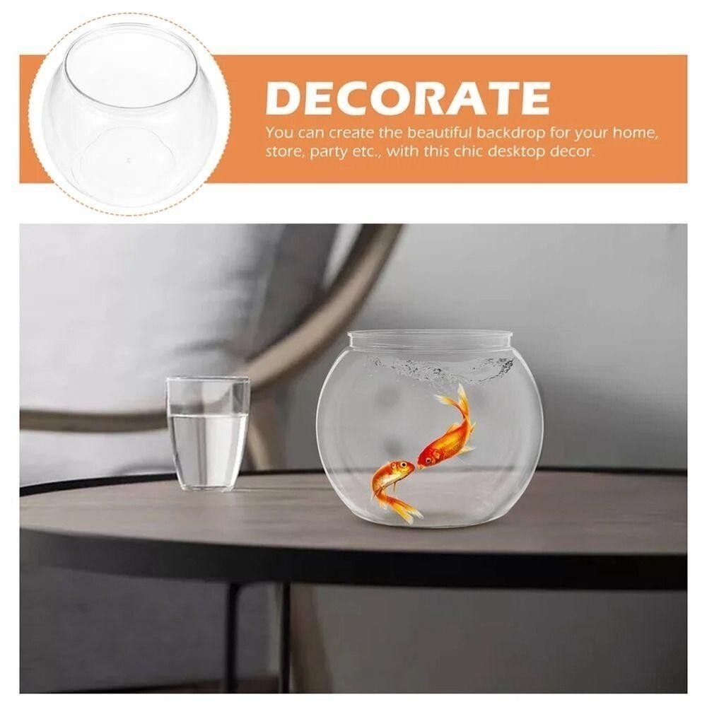 New Transparent Fish Tank Roun - Aquarium Fish Jar recension och pris