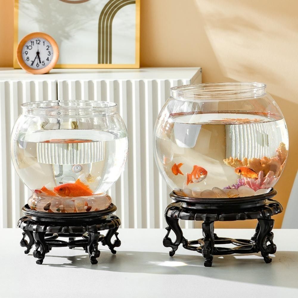 New Transparent Fish Tank Roun - Aquarium Fish Jar recension och pris
