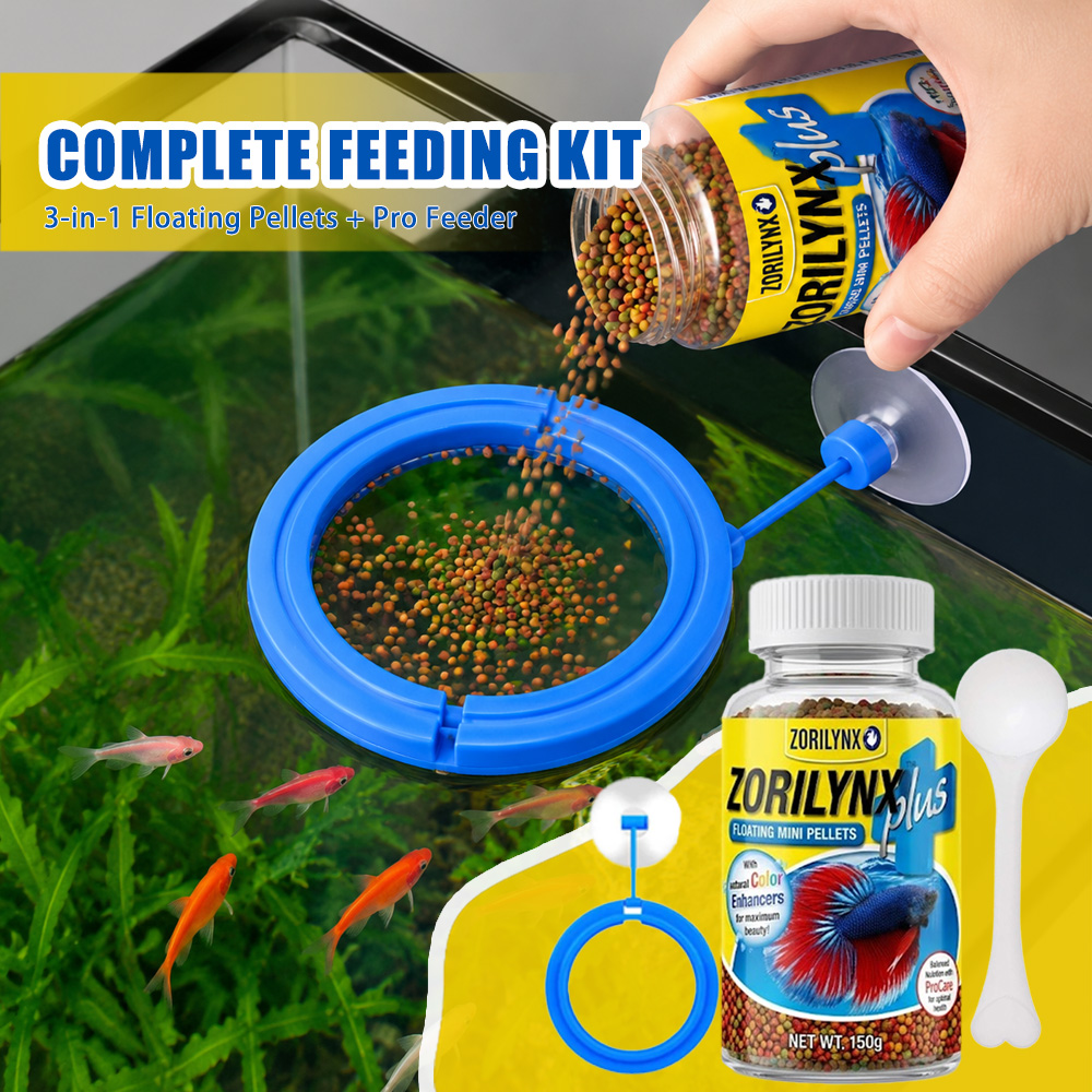 Fish Food Pellets with Floatin - Aquarium Fish Vitamin recension och pris