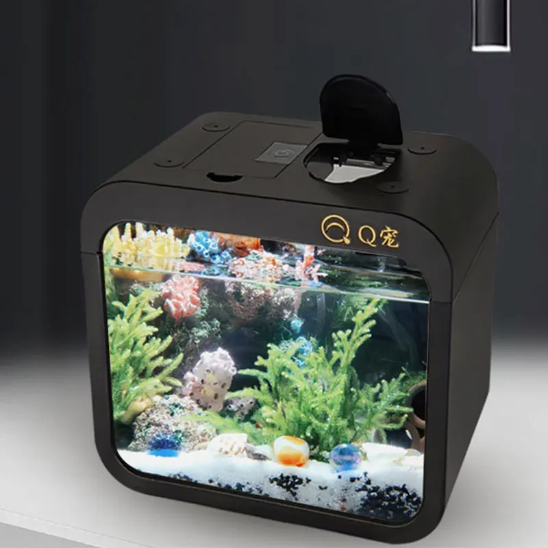 Desktop Transparent Acrylic Fi - Aquarium Fish Goldfish recension och pris