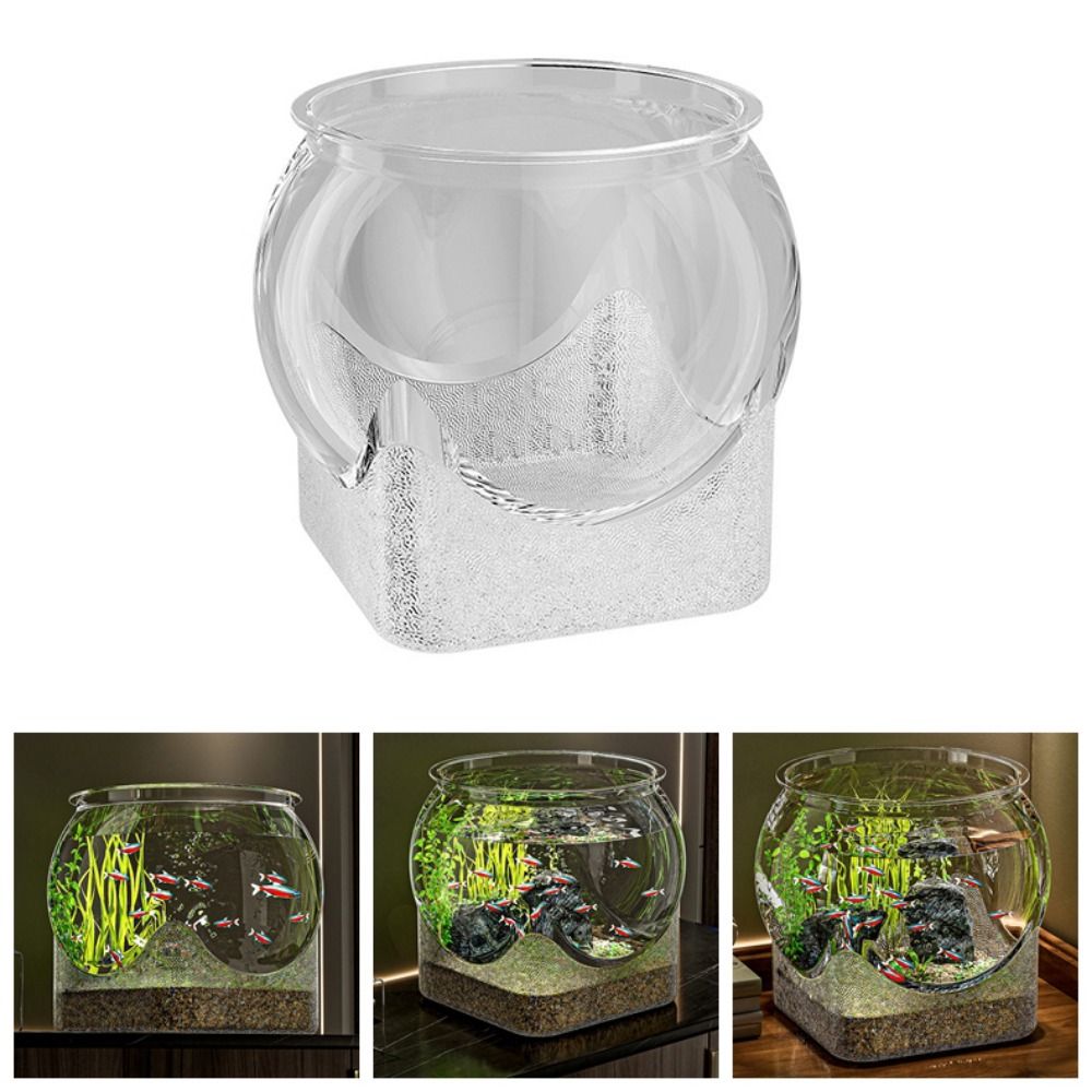 Ultra Clear Round Fish Bowl Re - Aquarium Fish Goldfish recension och pris