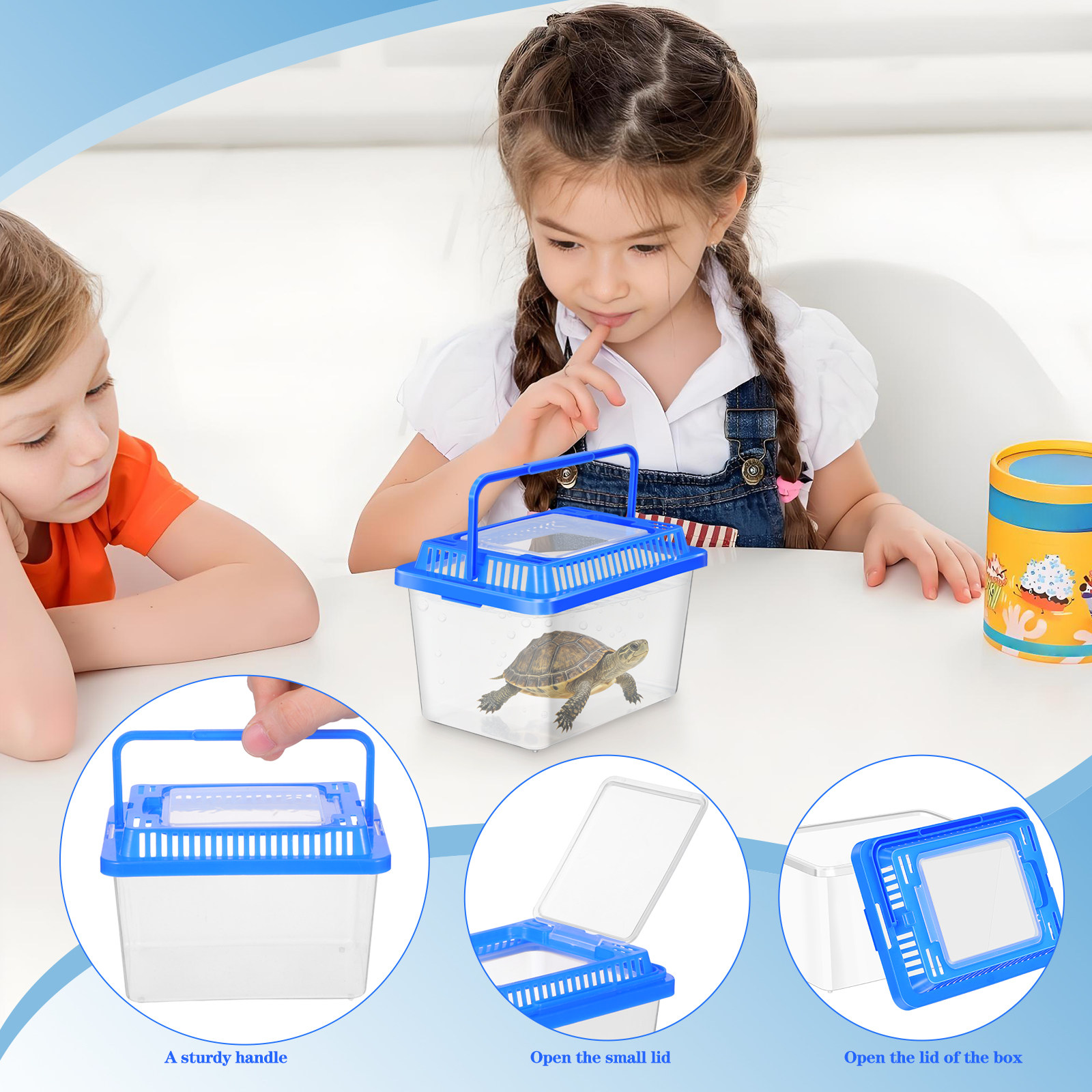 Mini Portable Fish Tank Transp - Aquarium Fish Goldfish recension och pris