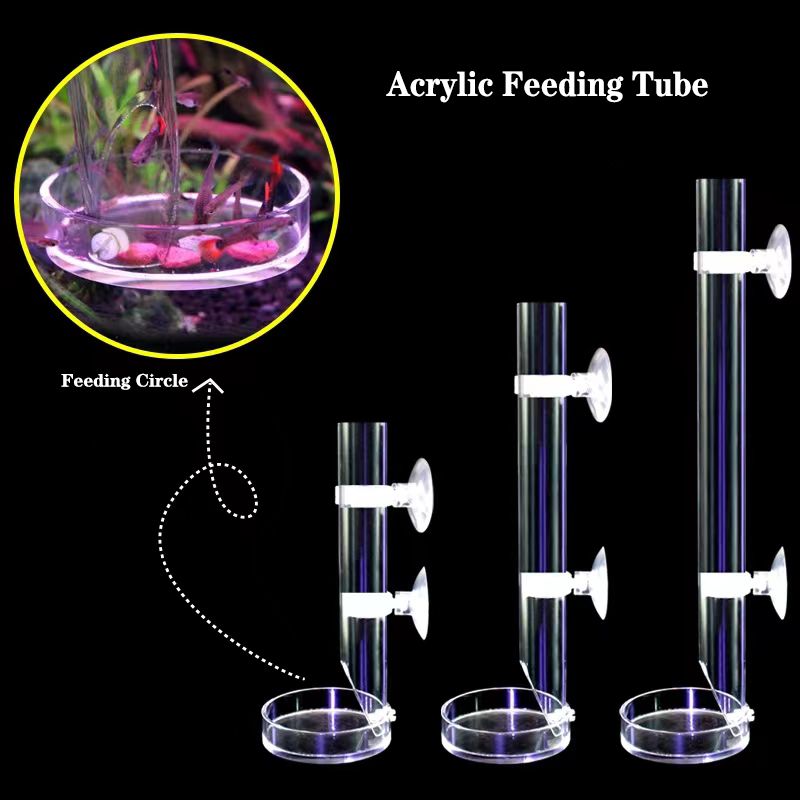 1Pcs Acrylic Aquarium Feeder T - Aquarium Fish Auto Feeder recension och pris