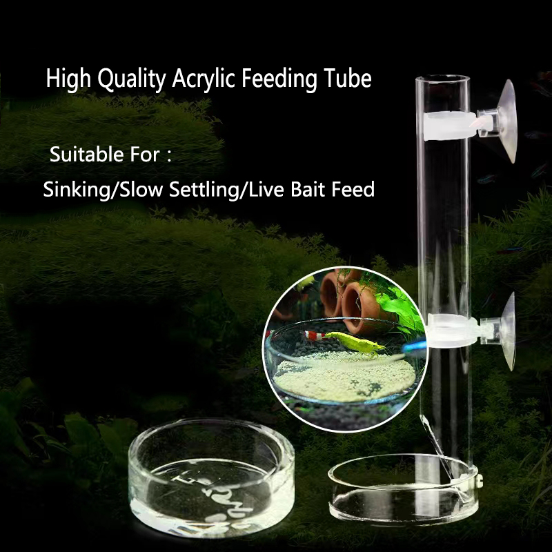 1Pcs Acrylic Aquarium Feeder T - Aquarium Fish Auto Feeder recension och pris